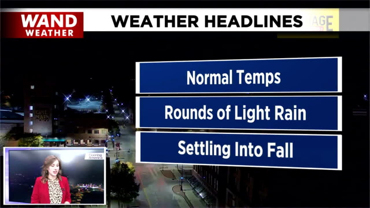 Saturday Night Weather Update